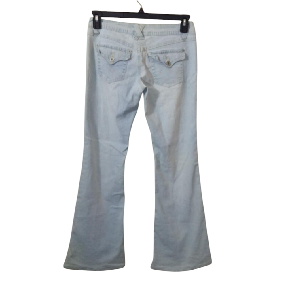 Y2K Low Rise Flare Jeans Women Size 7